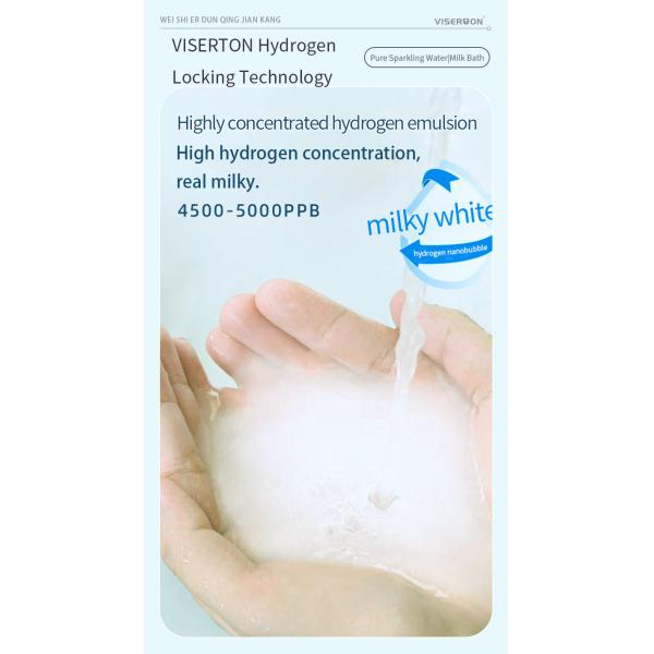 24V Output Voltage Rich Hydrogen Water Bathing Machine 4500-5000ppb Hydrogen Content