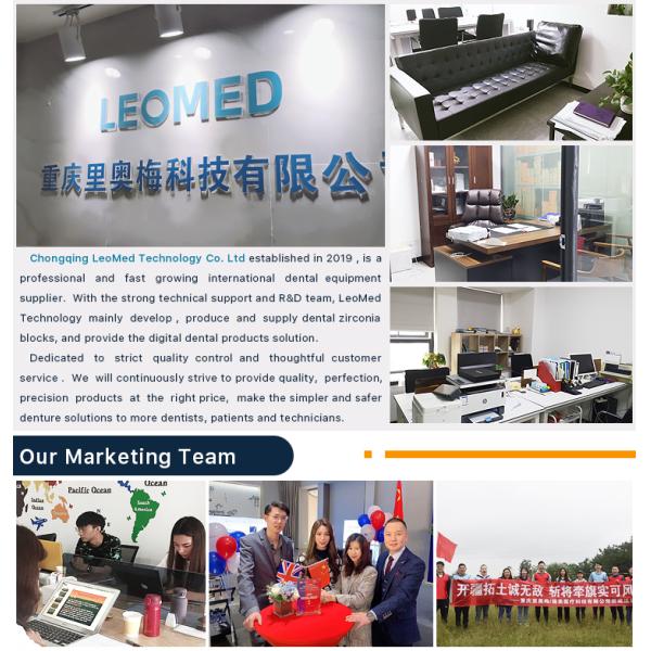 Dental Glass Ceramics Material Lithium Disilicate 400MPa Strength for Chairside Restorations