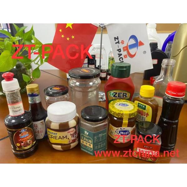 Honey Paste Canned Cylinder Weight Tomato Sauce 6 Head Bottle Filling Machine