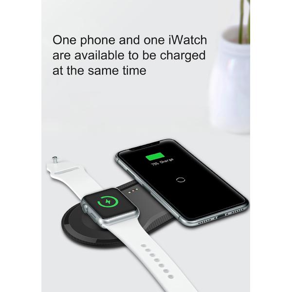 Apple Watch Qi inductive Wireless Charger , Fast Charging Wireless Charging Pad