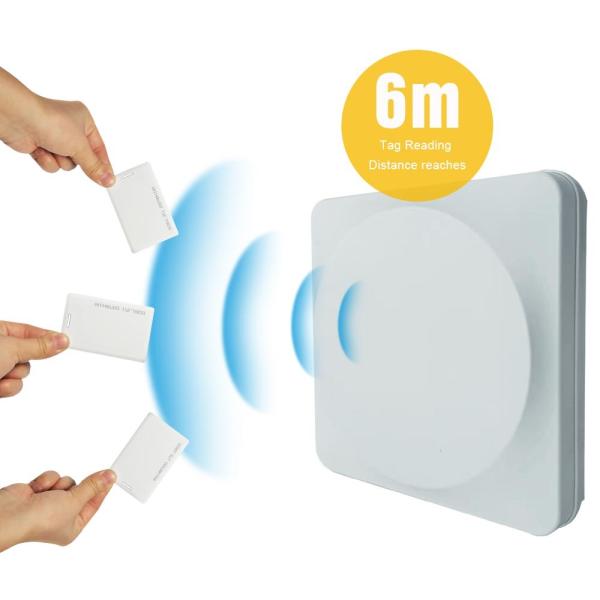 Buy RS485 RJ45 RS232 UHF RFID Card Access Control 8 - 15M Long Range at wholesale prices