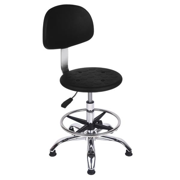 Adjustable Armrest Height 25-30 Industry Polyurethane Foaming LAB Chairs With PU Material