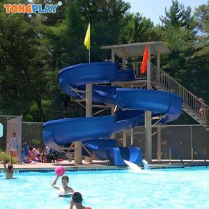 Outdoor Commercial Children Playground Amusement Equipment Swimming Pool Slide