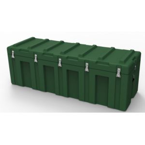 Quality LLDPE Plastic Turnover Box Rotoplastic Mold Green Plastic Tool Box for sale
