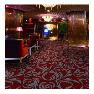 Luxury Jacquard Wool Woven Axminster Carpet With Flame Rating B1