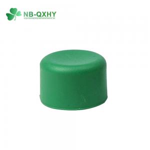 Quality Control Structure Customization Plastic Cap for PPR End Cap Hot Water Pipe Fittings for sale