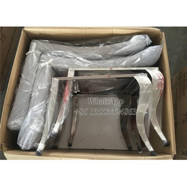Grey Stainless Steel Dining Chair in Furniture Manufacturer (YS-6)