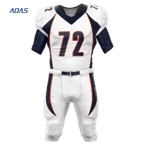 Quality Bulk American Football Training Tops Jersey Shirt Sublimation Anti Shrink for sale