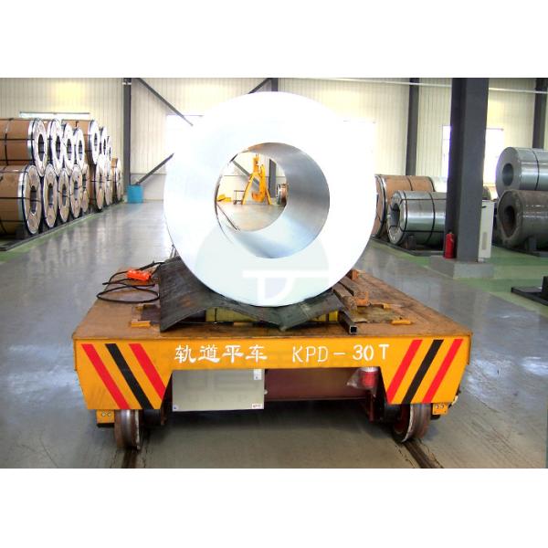 1-50 Ton Factory Transport Steer Rail Transfer Copper Coil Vehicle
