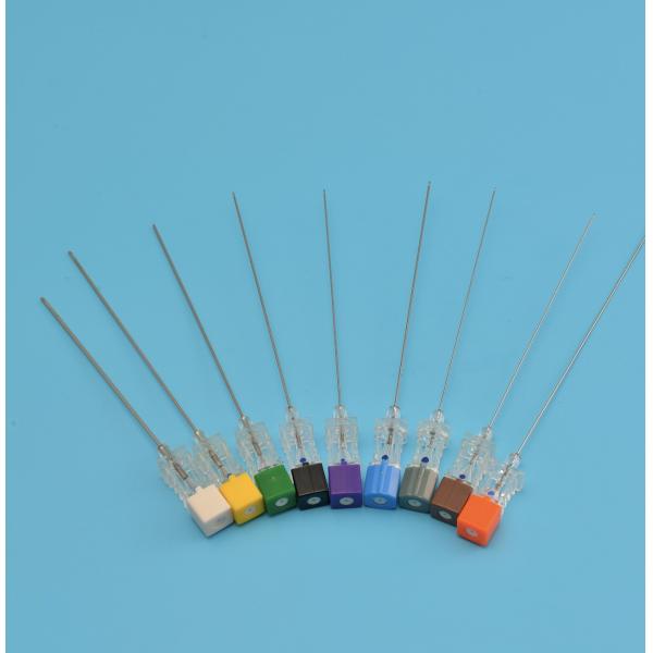 Sterile EO Gas Disposable Quincke Tip Spinal Needle 25G*90mm for Surgical Equipment