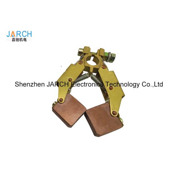 Durable Small Motor Slip Ring Carbon Brush Holder Assy OEM ODM Service