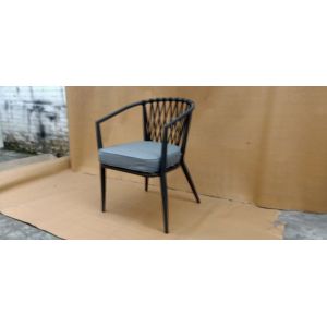 ODM UV Resistent Restaurant Cafeteria Outdoor Seating Dining Chair For Garden