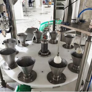 Quality Canned Chicken Multi-Head Scale Automatic Solid Filling Machine for sale