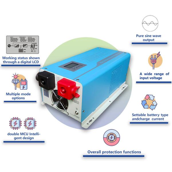 1000W ~ 3000W Pure Sine Wave Power Inverter Residential Solar Inverter