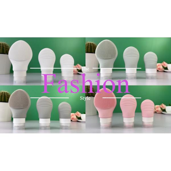 OEM Grey Silicone Cleansing Brush Face Silicone Scrubber Electric