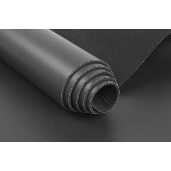 Premium Natural Rubber Bottom PU Leather Top Yoga Mat