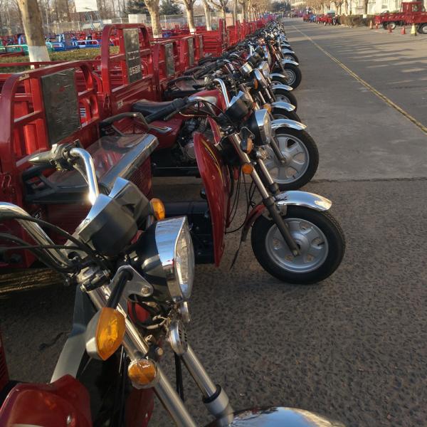 Three Wheeler Heavy Loading Motorcycle Dump Truck For Cargo Fruit Plantation