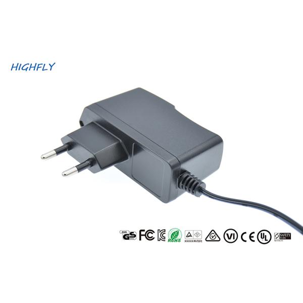Low Ripple Screw Type Housing 12V 1A Cerficated Power Adapter Power Supply
