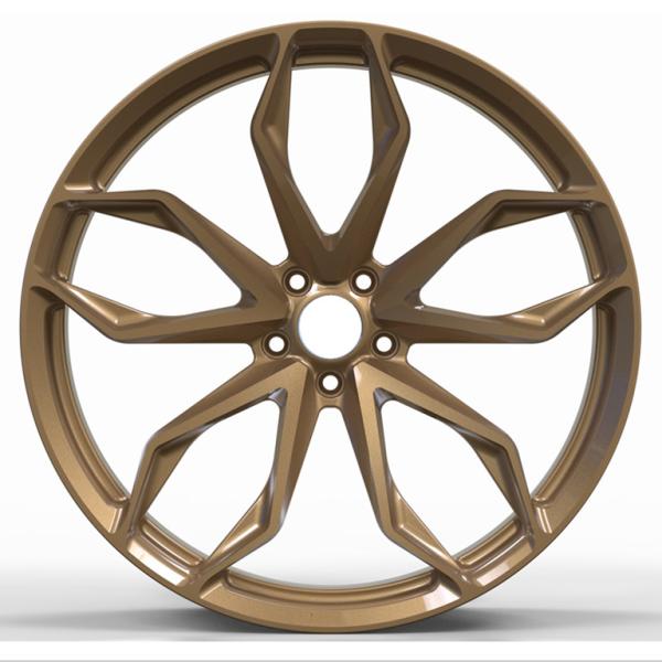 High-quality car racing rim 17 to 22 inch 5*120 5x112 18 19 Bronze black colour finish forged alloy rim wheels