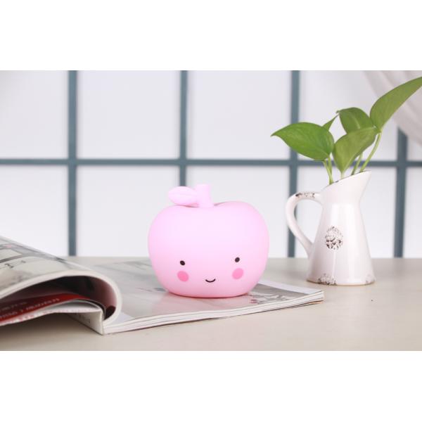 New design LED Fruit apple Night Light Lamp/Flashing baby room Lamp toy