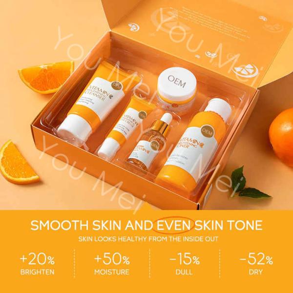 Natural Hydrating Vitamin C Skincare Products For Aging Brightening 100ML