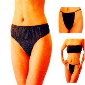 China Fashion XXS Bikini Disposable Adult Underwear 90gsm on sale