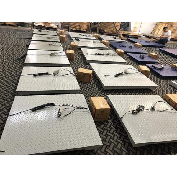 Industrial Heavy Duty Platform Single Deck Floor Weighing Scale 1000kg-5000kg