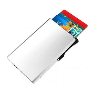 Quality RFID Blocking Metal Card Clip Multipurpose Practical 86x54x8mm for sale
