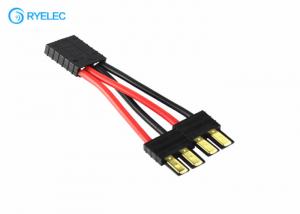 Quality RC Lipo Battery Charging Cables Traxxas TRX 1 Female To 2 Male Parallel Adapter Wire Cable for sale