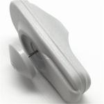 Security System Magnetic Permanent EAS Labels 45 * 10.8mm 58KHz Good Performance