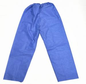 Quality SMS Long Hospital Pants For Patients Eco Friendly With Elastic Waist for sale