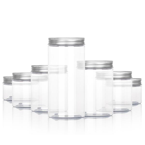 Food Grade Cream Packaging Jar Round Shape 500g Capacity Multiapplication