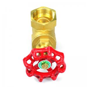 Quality Flow Water Control Stop Valve , high pressure Forged Globe Valve Brass for sale