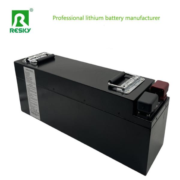 Power Rechargeable 51.2V 50AH Lifepo4 Lithium Battery Pack For Electric Golf Cart