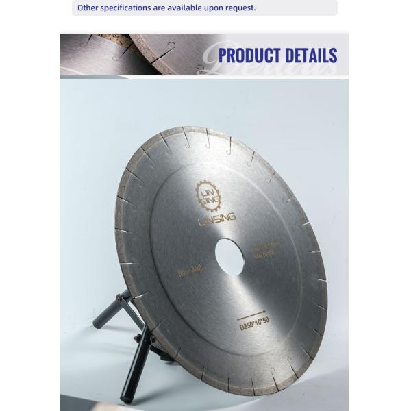 Diamond and Alloy Steel Porcelain Blade 14 16 Inch Cutting Discs for Fast Cutting Speed