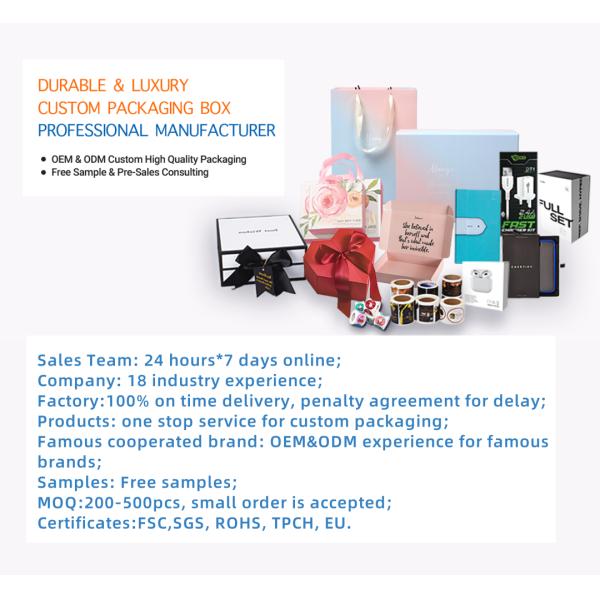 Custom Printing Medical Packaging Box for Beauty Care Products Medical Storage Gift Box with Tray