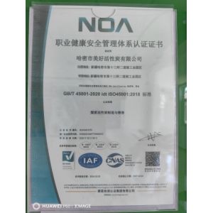 Shanghai Hanhao Environmental Technology Co., Ltd Certifications
