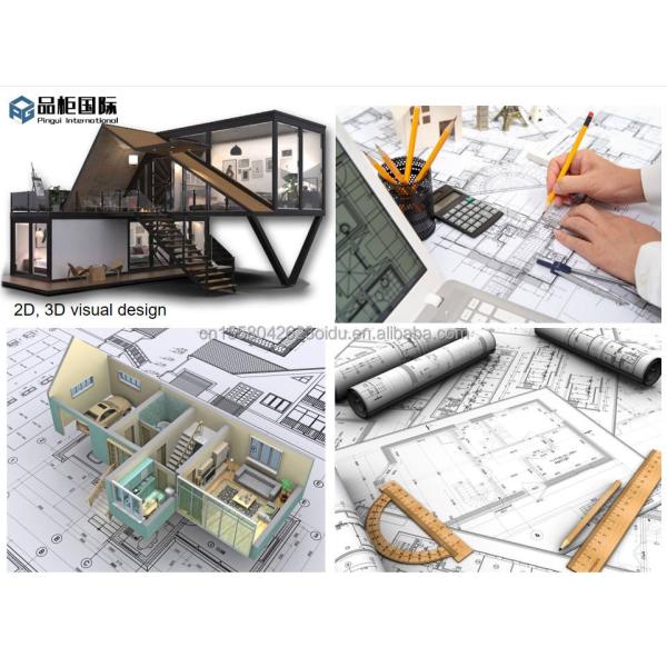 Chinese Design Style EU 20ft Wooden Houses Garden Prefabricated Houses Modern luxury prefab house Steel Structure