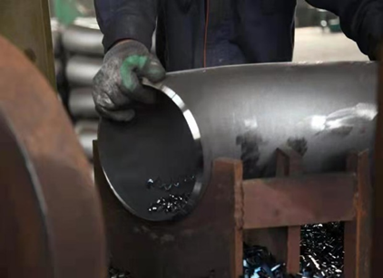 A234 WPB Mild Carbon Steel Pipe Fittings With SCH40 SCH80