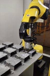 Quality Compact Automatic Deburring Robot System High Speed CNC Deburring Robot for sale