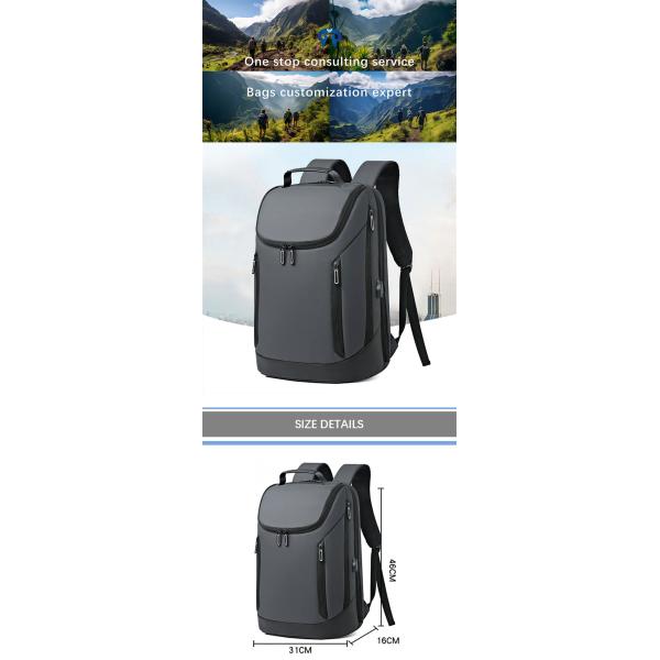 Fashion Waterproof Laptop Bag Backpack Anti Theft