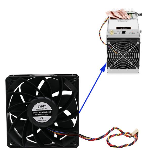 China 12v 12038 dc brushless industrial cooling fans