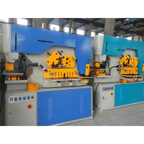 Q35Y-50 Hydraulic Combined Punching and Shearing Ironworker Pressing and Cutting