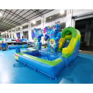 ROHS Jumping Inflatable Bouncer Slide Pool For Festival Activity