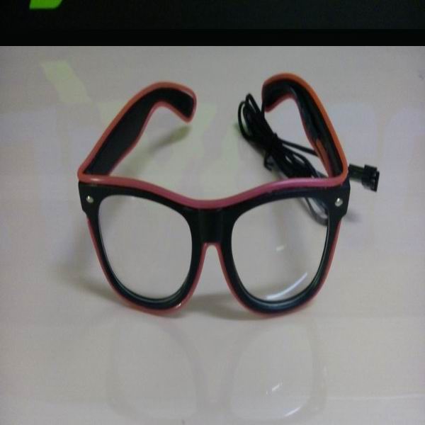 high quality el glasses/el wire glasses/el wire sunglasses for party events