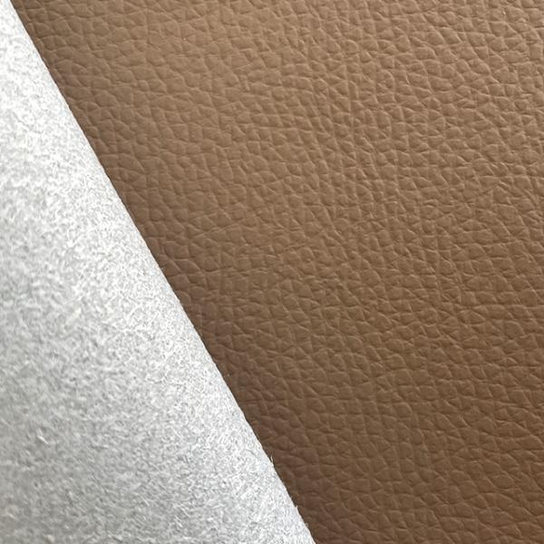 EPU Eco Faux Leather Fabrics 1.4mm Solvent Free Silicone Coated For Home Furniture