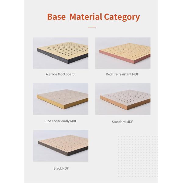 Aesthetic Appeal Micro-Perforated Acoustic Panel For Art Gallery Walls