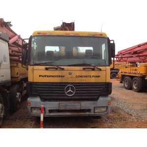 Quality 2006 Putzmeister concrete pump 36m truck used concrete pump for sale