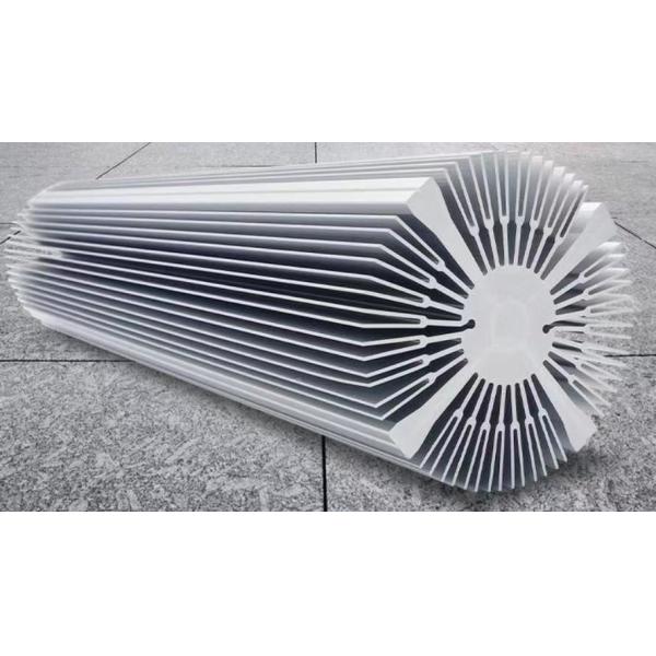 0.05mm Aluminum Extrusion Profiles Heat Sink Power Coating