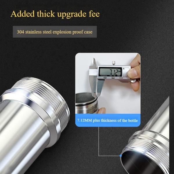 304 Stainless Steel Cold And Hot Water Sediment Filtration System 4000L
